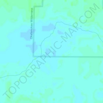 Maul Hammock Prairie topographic map, elevation, terrain