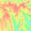 Marruas topographic map, elevation, terrain