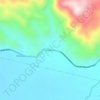 Mantencion topographic map, elevation, terrain