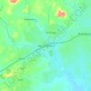 Awutu Bereku topographic map, elevation, terrain
