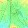 Prees Higher Heath topographic map, elevation, terrain