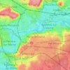 Noisy-le-Grand topographic map, elevation, terrain