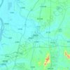 Miluo topographic map, elevation, terrain