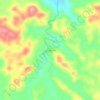 Las Marías topographic map, elevation, terrain