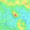 Sparkes Hill topographic map, elevation, terrain