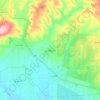 Ma'arrat al-Atarib topographic map, elevation, terrain