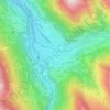 Luz-Saint-Sauveur topographic map, elevation, terrain