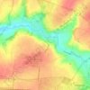Chavenay topographic map, elevation, terrain
