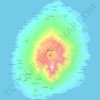 Karkar Island topographic map, elevation, terrain