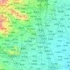 Xuchang topographic map, elevation, terrain