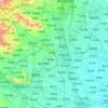 许昌市 topographic map, elevation, terrain