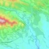 Sada topographic map, elevation, terrain