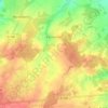 Cernusson topographic map, elevation, terrain