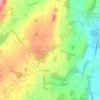 Saint-Saphorin-sur-Morges topographic map, elevation, terrain