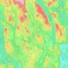 Kils kommun topographic map, elevation, terrain