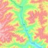 马镇 topographic map, elevation, terrain
