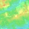 Hopefield topographic map, elevation, terrain