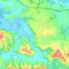 Came topographic map, elevation, terrain