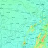 Xiao County topographic map, elevation, terrain