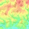 Shalstone topographic map, elevation, terrain