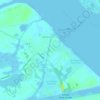 Delaware City topographic map, elevation, terrain