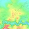 Trimbs topographic map, elevation, terrain