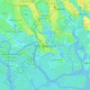 Port-Harcourt topographic map, elevation, terrain