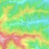 Stellanello topographic map, elevation, terrain