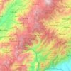Macizo topographic map, elevation, terrain