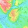 Le Trioulou topographic map, elevation, terrain