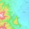 Barge topographic map, elevation, terrain