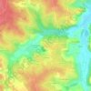 Romagne topographic map, elevation, terrain