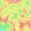 Madriz topographic map, elevation, terrain