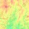 Lacs topographic map, elevation, terrain