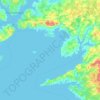 Lot 50 topographic map, elevation, terrain