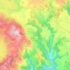 Saint-Laurent-de-Lévézou topographic map, elevation, terrain