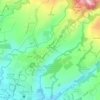La Guaria topographic map, elevation, terrain