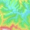 L'Estréchure topographic map, elevation, terrain