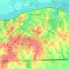 Boonville topographic map, elevation, terrain