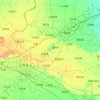 Lankao County topographic map, elevation, terrain