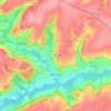 Morsain topographic map, elevation, terrain