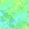 Birim Central Municipal District topographic map, elevation, terrain