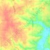Josephville topographic map, elevation, terrain