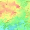 Rügge topographic map, elevation, terrain