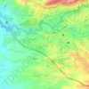 Bello Horizonte topographic map, elevation, terrain
