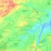 Dänischenhagen topographic map, elevation, terrain