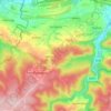 Lomprez topographic map, elevation, terrain