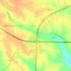 Kingdom City topographic map, elevation, terrain