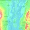 Grand Isle County topographic map, elevation, terrain