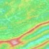 Bluefield topographic map, elevation, terrain